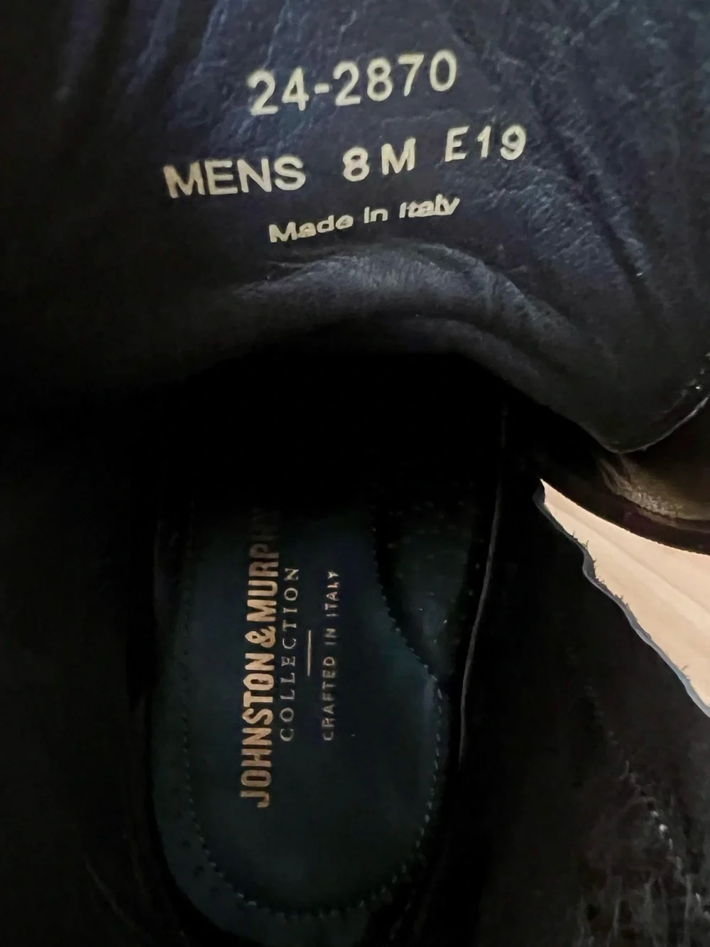 Johnston & Murphy JMcollection Brown Leather Lace-Up Boots RARE
